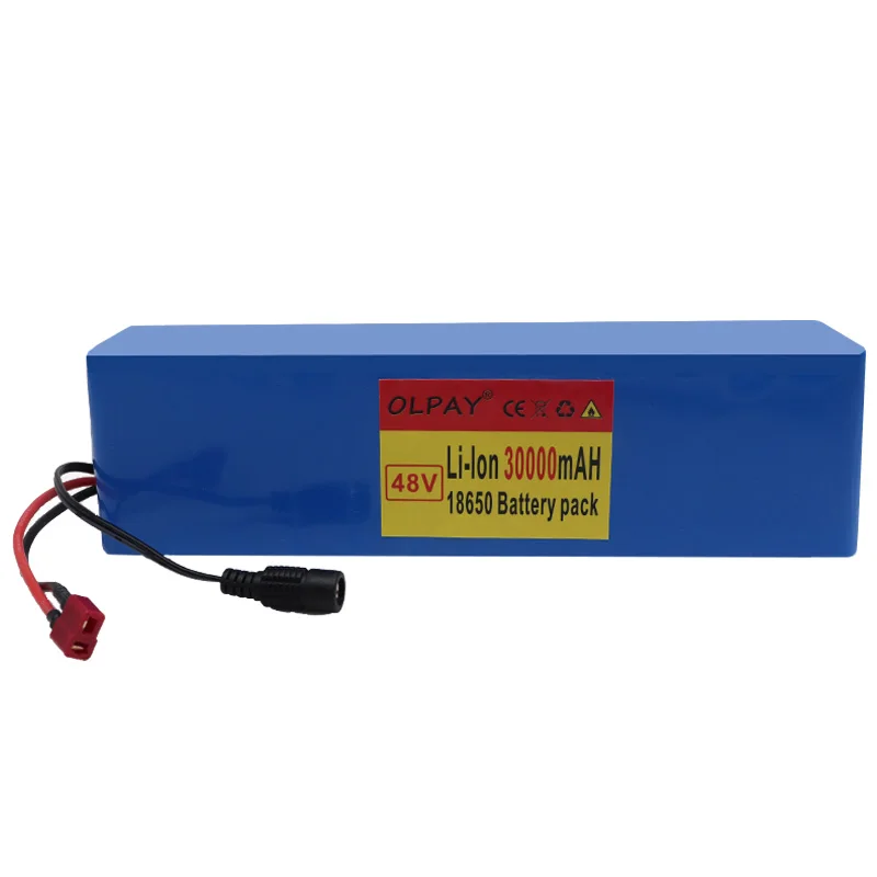 High capacity 48v battery 48v 30Ah 1000w 13S3P Lithium ion Battery Pack For 54.6v E-bike Electric bicycle Scooter with BMS
High capacity 48v battery 48v 30Ah 1000w 13S3P Lithium ion Battery Pack For 54.6v E-bike Electric bicycle Scooter with BMS