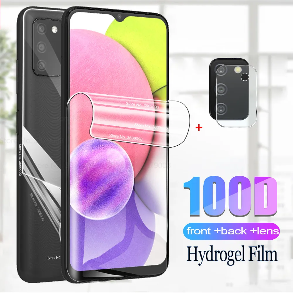Гидрогелевая пленка для Samsung Galaxy A03s, Защита экрана для Samung a 03s, 6,5 дюйма, задняя пленка для samsun a03s, защитная пленка для камеры
Гидрогелевая пленка для Samsung Galaxy A03s, Защита экрана для Samung a 03s, 6,5 дюйма, задняя пленка для samsun a03s, защитная пленка для камеры