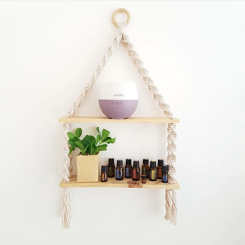 New Nordic style wooden double racks home children's room decoration decoration storage home wall hanging 
New Nordic style wooden double racks home children's room decoration decoration storage home wall hanging