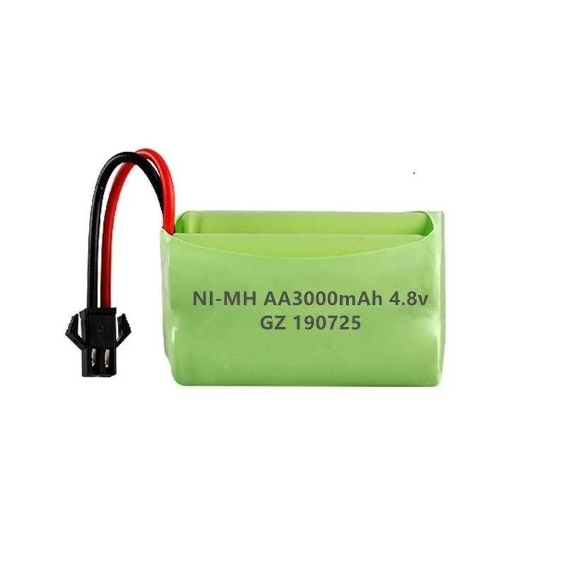 ( T Model ) 4.8v 3000mah NiMH Battery For Rc toys Cars Tanks Robots Boats Guns 4.8v Rechargeable Battery 4* AA Battery Pack 3Pcs
( T Model ) 4.8v 3000mah NiMH Battery For Rc toys Cars Tanks Robots Boats Guns 4.8v Rechargeable Battery 4* AA Battery Pack 3Pcs