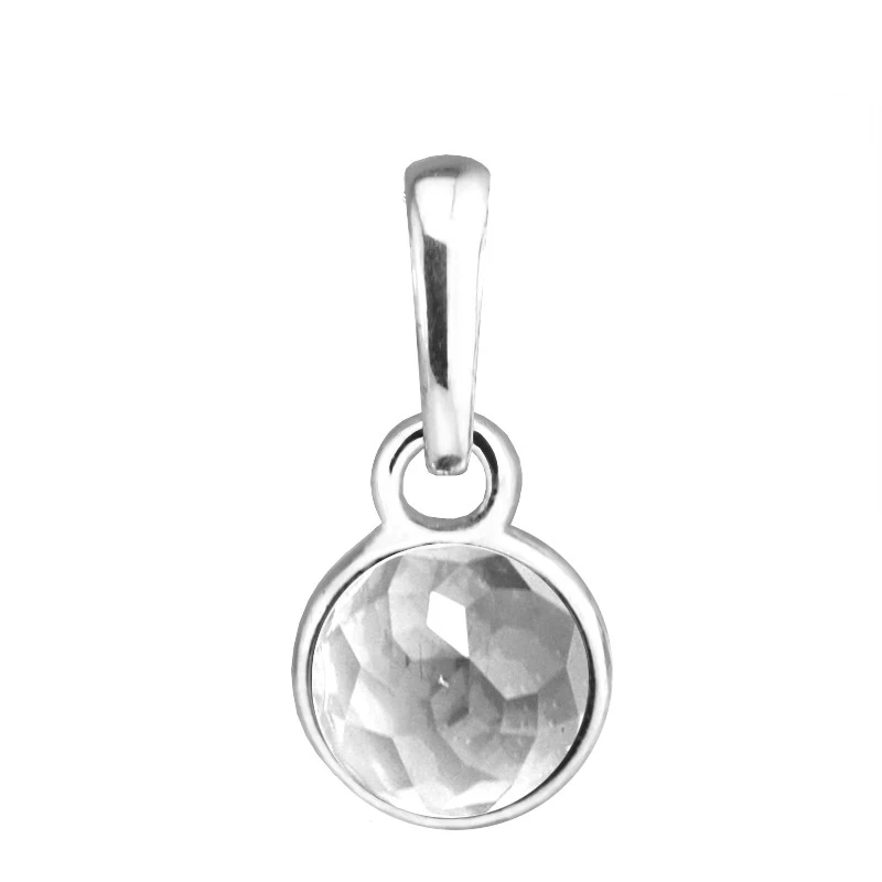 CKK 925 Sterling Silver Rock Crystal April Droplet Charms Beads Fits Original Bracelets Charm Silver 925 DIY Jewelry Making
CKK 925 Sterling Silver Rock Crystal April Droplet Charms Beads Fits Original Bracelets Charm Silver 925 DIY Jewelry Making