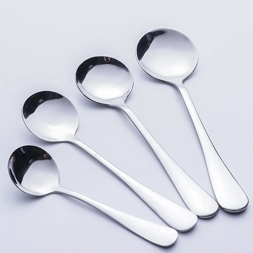 6 Pcs Stainless Steel Coffee Spoon Long Handle Ice Cream Dessert Teaspoon Kitchen Accessories Hotel Tableware Watermelon Spoon
6 Pcs Stainless Steel Coffee Spoon Long Handle Ice Cream Dessert Teaspoon Kitchen Accessories Hotel Tableware Watermelon Spoon