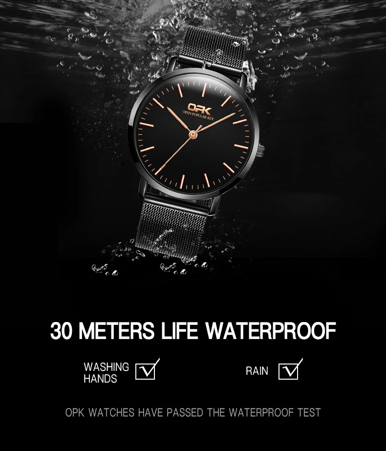 OPK Mens Womens Watch Ultra Thin Fashion Minimalist Stainless Steel Black Rose Gold Mesh Steel Strap Wristwatches l8101-
OPK Mens Womens Watch Ultra Thin Fashion Minimalist Stainless Steel Black Rose Gold Mesh Steel Strap Wristwatches l8101-