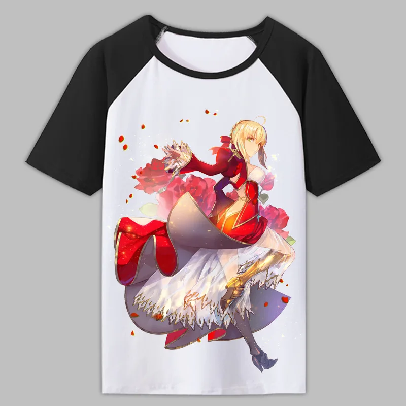 Cartoon Japanses fate go T shirt Women Harajuku saber Tees Summer Casual Fashion Short Sleeve Tops
Cartoon Japanses fate go T shirt Women Harajuku saber Tees Summer Casual Fashion Short Sleeve Tops