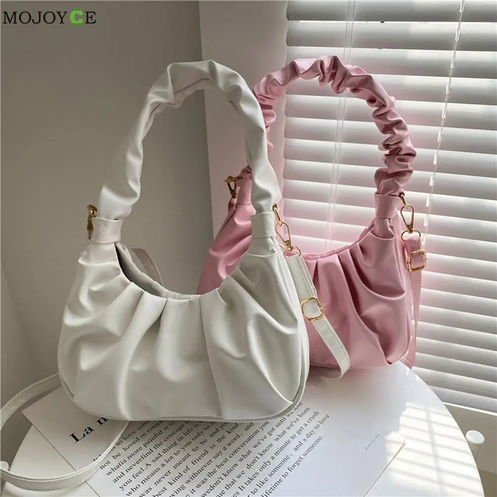 Fashion Women Pure Color Canvas Shoulder Crossbody Messenger Bag Casual Ladies Small Pleated Top-handle Hobos Handbags
Fashion Women Pure Color Canvas Shoulder Crossbody Messenger Bag Casual Ladies Small Pleated Top-handle Hobos Handbags