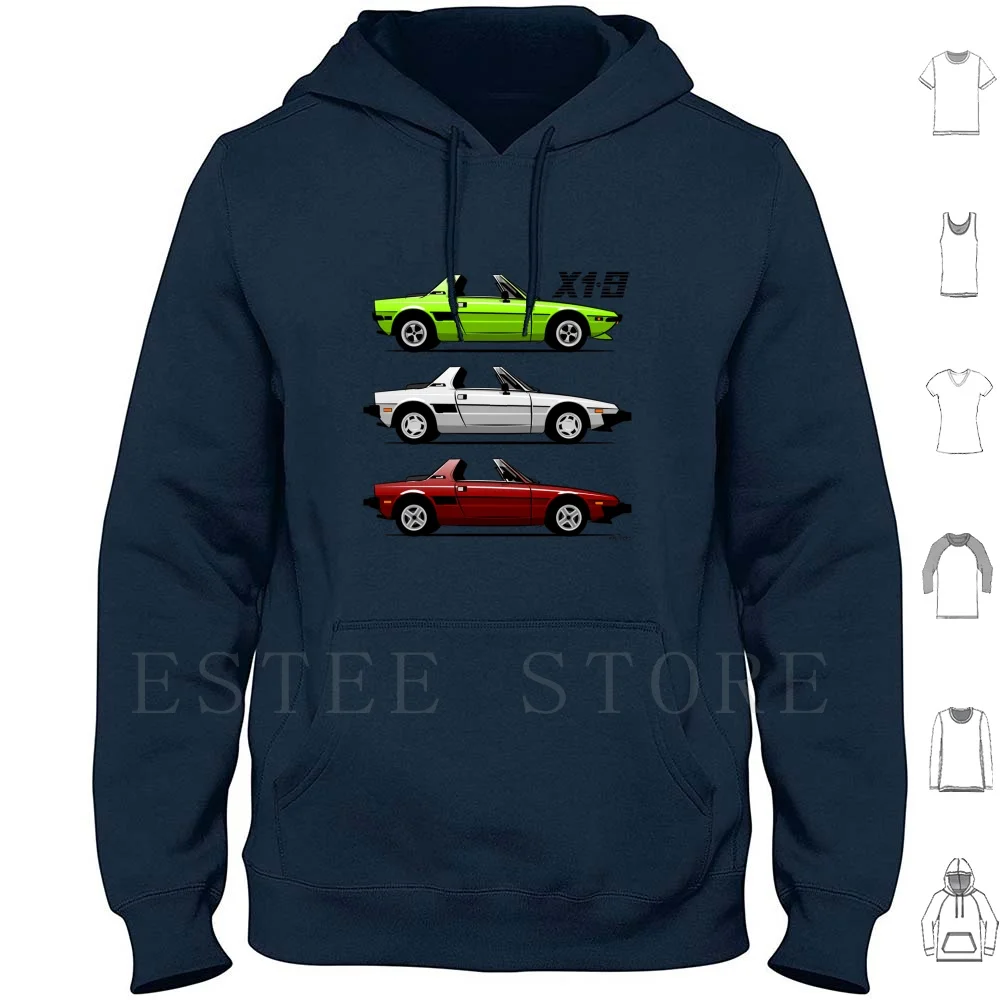 Fiat X1 / 9 With Open Hoodie Long Sleeve Fiat X19 X1 9 Bertone Italy Italian Flag Targa Convertible Cabriolet Classic Icon
Fiat X1 / 9 With Open Hoodie Long Sleeve Fiat X19 X1 9 Bertone Italy Italian Flag Targa Convertible Cabriolet Classic Icon