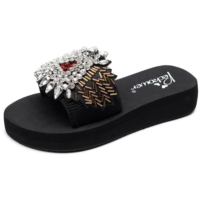 Flat Shoes Female Womens Slippers Outdoor Slides Fashion String Bead Pantofle Low Luxury 2021 Beach Hoof Heels Fabric TPR PU
Flat Shoes Female Womens Slippers Outdoor Slides Fashion String Bead Pantofle Low Luxury 2021 Beach Hoof Heels Fabric TPR PU