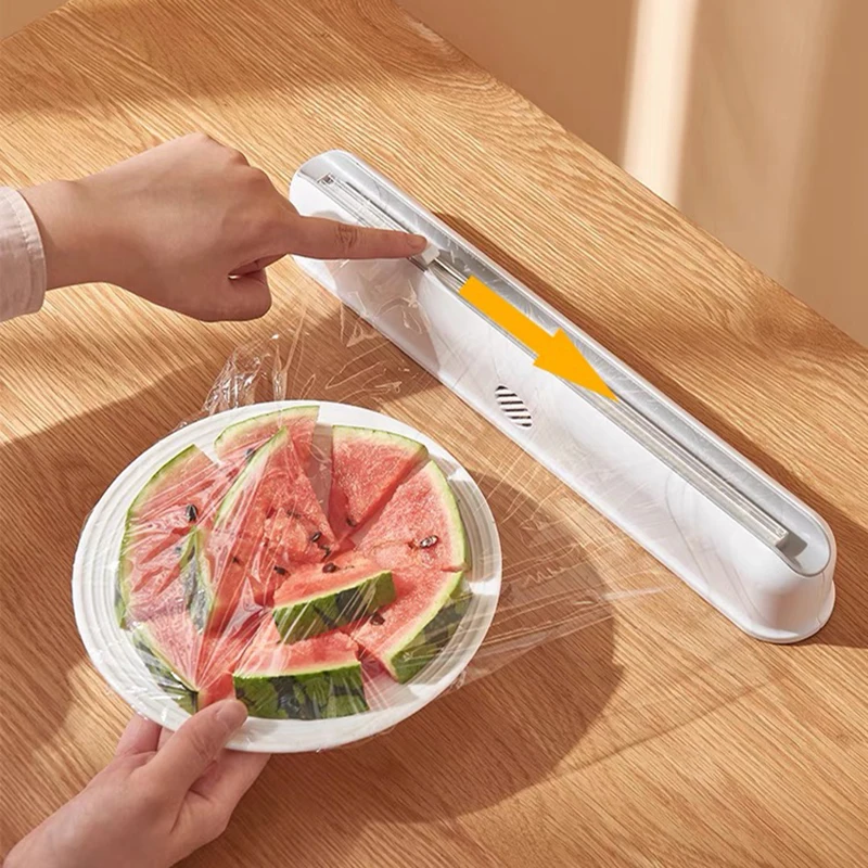 Suction Cup Wall Hanging Cling Film Cutting Box Film Cutter Punch-free Fixing Food Wrap Dispenser Kitchen Supplies
Suction Cup Wall Hanging Cling Film Cutting Box Film Cutter Punch-free Fixing Food Wrap Dispenser Kitchen Supplies