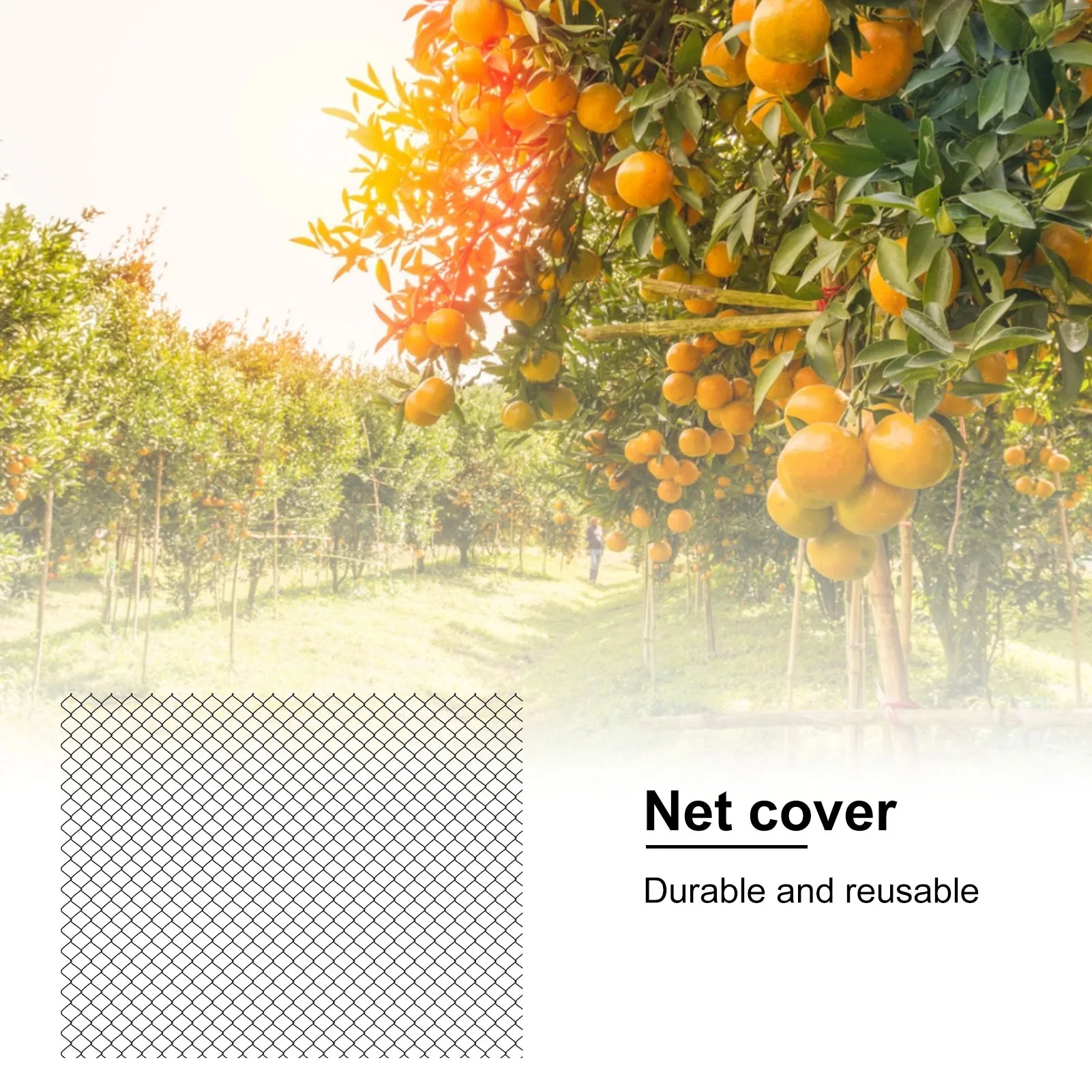 Садовая сетка с 50 застежками-молниями, садовая нейлоновая сетка для птиц, сетка-барьер для защиты растений, садовая сетка для насекомых 48x39 с...
Садовая сетка с 50 застежками-молниями, садовая нейлоновая сетка для птиц, сетка-барьер для защиты растений, садовая сетка для насекомых 48x39 с...