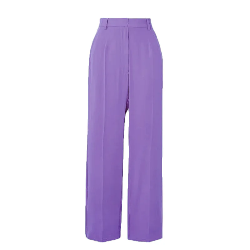 famous High-waisted Straight Trousers Drape Purple Pants 2020 Summer Womens High Waist Korean Commute Female Casual B745
famous High-waisted Straight Trousers Drape Purple Pants 2020 Summer Womens High Waist Korean Commute Female Casual B745