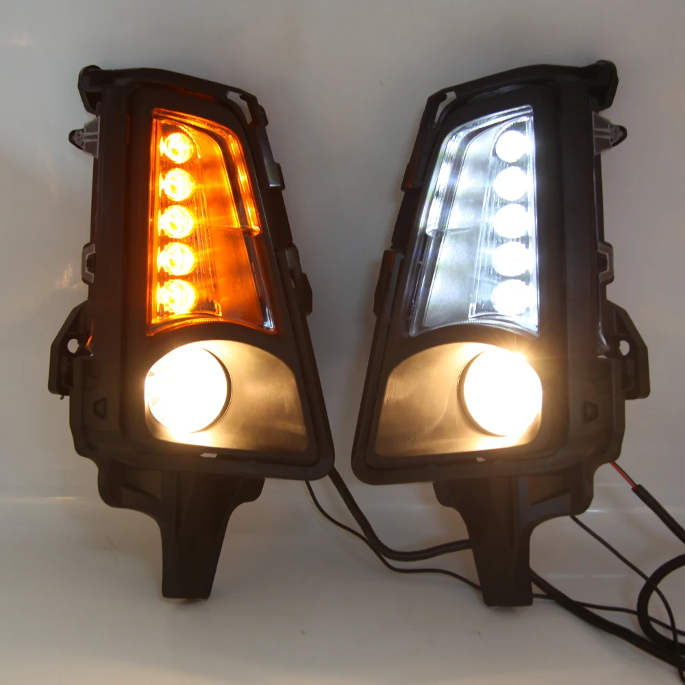 LED Daytime Running Lights Halogen Fog Lamp for Toyota Hiace 2020-2021 With Yellow Turn Signal 
LED Daytime Running Lights Halogen Fog Lamp for Toyota Hiace 2020-2021 With Yellow Turn Signal