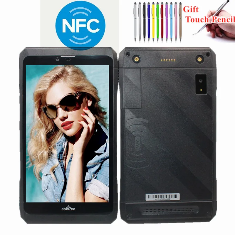 

cheapes!NFC shockproof 7 Inch 3G phone call Tablet PC MTK6582 Quad core Android4.4 Dual SIM slots 1GB+8GB WiFi Phablet