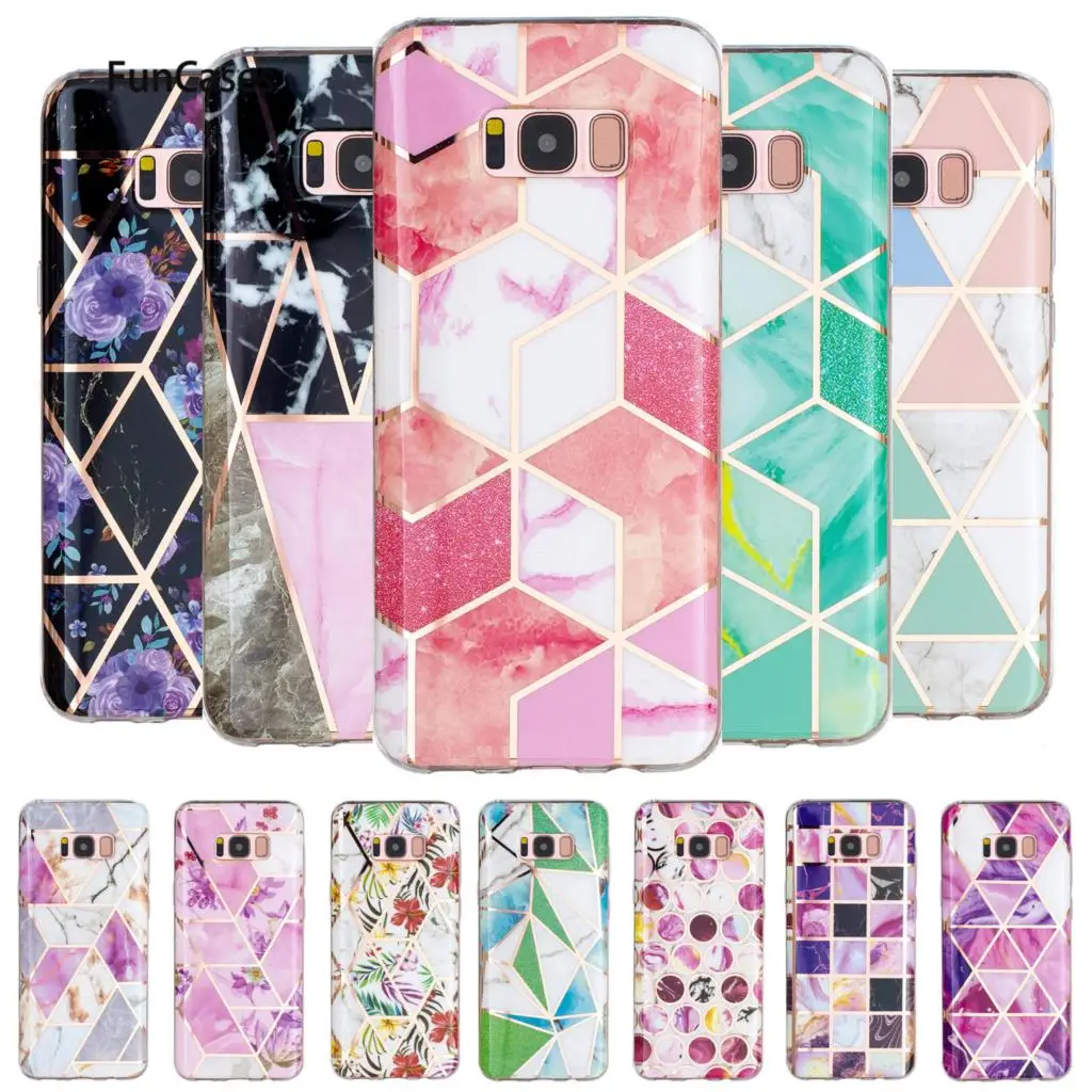 Сочетающихся цветов Высокое качество Глянцевая оболочка для accesorios Samsung S8 чехлы