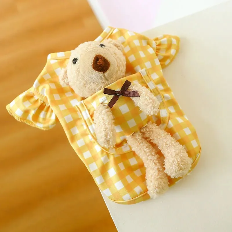 Summer cute chihuahua pet dog cats sweater pets clothes for small dogs teddy bear for York clothing yellow Sweatshirt Teddy pug
Summer cute chihuahua pet dog cats sweater pets clothes for small dogs teddy bear for York clothing yellow Sweatshirt Teddy pug