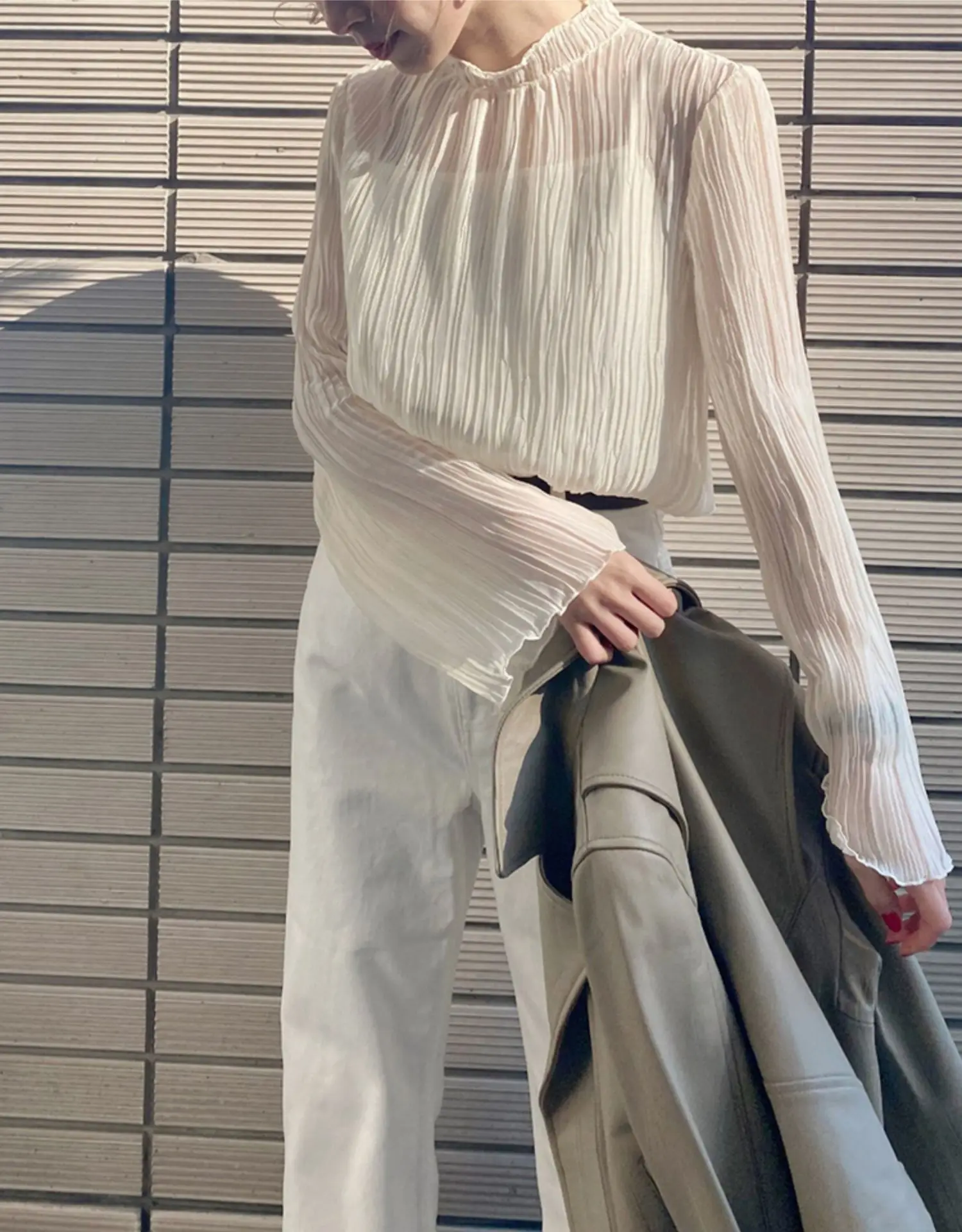 Mozuleva 2021 White Color Lace Mesh Elegant Vintage Long Sleeve Blouse Women Korean Japanese Trendy Tops
Mozuleva 2021 White Color Lace Mesh Elegant Vintage Long Sleeve Blouse Women Korean Japanese Trendy Tops