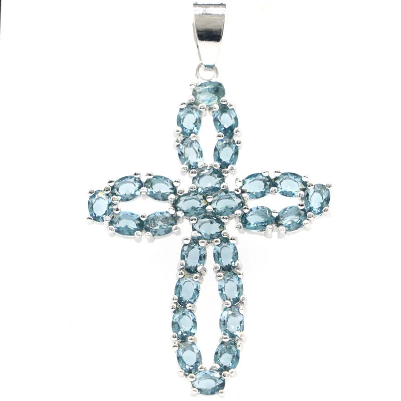 Очаровательная Серебряная подвеска SheCrown 47x30 мм в форме Креста с голубым лондонским топазом для женщин
Очаровательная Серебряная подвеска SheCrown 47x30 мм в форме Креста с голубым лондонским топазом для женщин