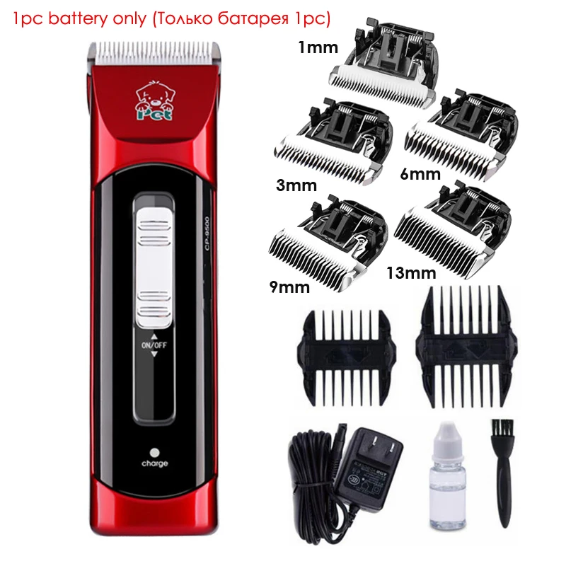 For Professional Pet Clipper CP9500 Electric Shaver Dog Trimmer Clipper 4 Adjustable Cutting Length Rechargeable Cutting Machine
For Professional Pet Clipper CP9500 Electric Shaver Dog Trimmer Clipper 4 Adjustable Cutting Length Rechargeable Cutting Machine