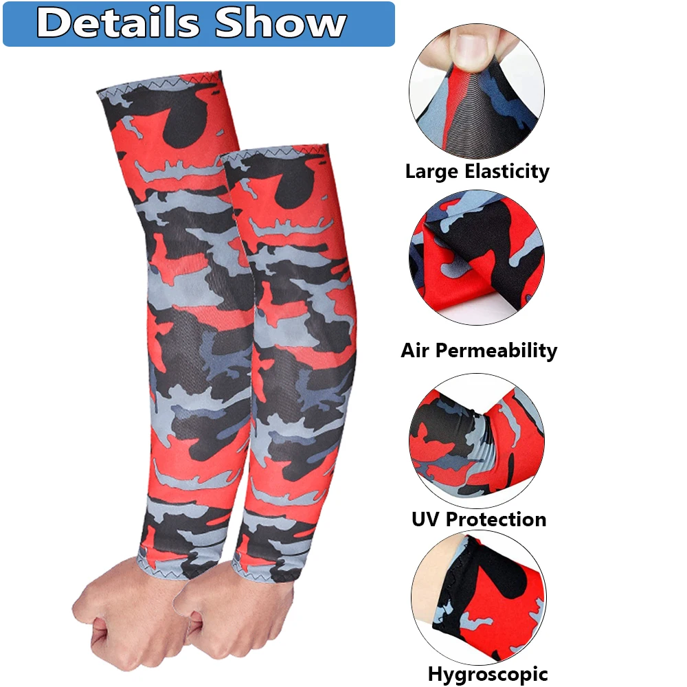 1Pcs Breathable Quick Dry UV Protection Running Arm Sleeves Basketball Elbow Pad Fitness Armguards Sports Cycling Arm Warmers
1Pcs Breathable Quick Dry UV Protection Running Arm Sleeves Basketball Elbow Pad Fitness Armguards Sports Cycling Arm Warmers
