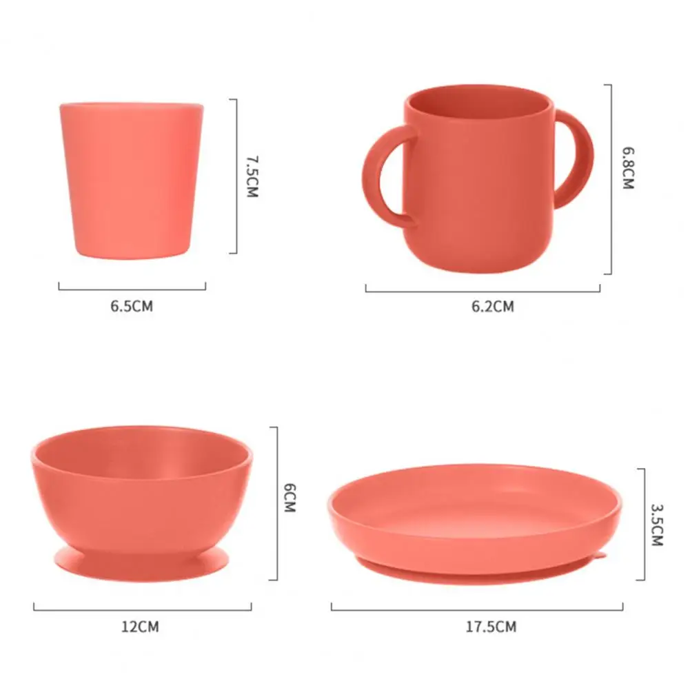 Children Tableware Leak-proof Easy Cleaning Food Grade Silicone Infant Training Feeding Bowl Home Use
Children Tableware Leak-proof Easy Cleaning Food Grade Silicone Infant Training Feeding Bowl Home Use