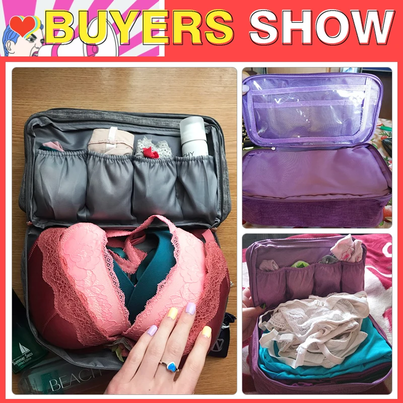 BAKINGCHEF Multilayer Underwear Storage Bag Travel Portable Clothing Bra Socks Container Cosmetics Toiletry Wash Pouch Organizer
BAKINGCHEF Multilayer Underwear Storage Bag Travel Portable Clothing Bra Socks Container Cosmetics Toiletry Wash Pouch Organizer