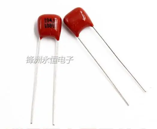 20 шт. 100V104J шаг 5 мм 100NF 0,1 мкФ 100V 104 CBB полипропиленовый пленочный конденсатор
20 шт. 100V104J шаг 5 мм 100NF 0,1 мкФ 100V 104 CBB полипропиленовый пленочный конденсатор