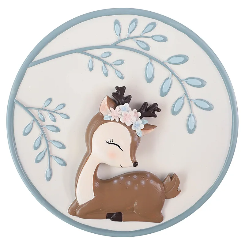 Resin sika deer wall decoration creative cartoon wall hanging living room wall decoration ornaments cute home room decortion
Resin sika deer wall decoration creative cartoon wall hanging living room wall decoration ornaments cute home room decortion