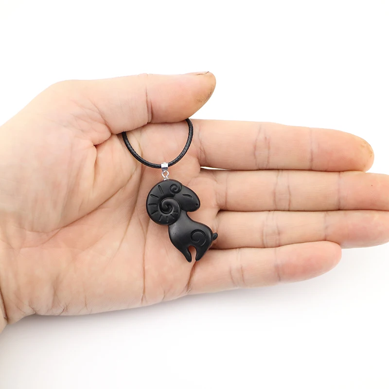 Boho Ethnic Necklace Pendant Ebony Wooden Cute Sheep pattern carving natural wood Black Long Rope Chain Sweater Chain Jewelry
Boho Ethnic Necklace Pendant Ebony Wooden Cute Sheep pattern carving natural wood Black Long Rope Chain Sweater Chain Jewelry