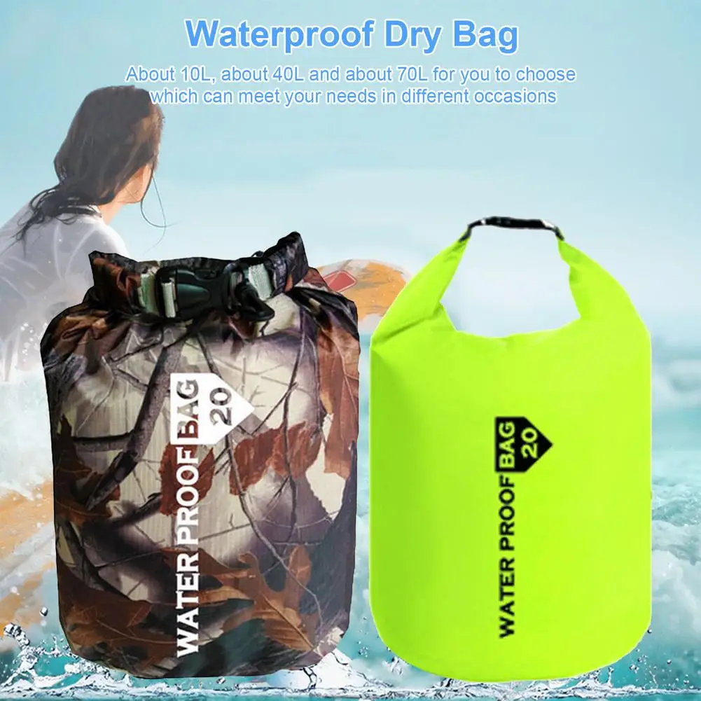 10/40/70L Outdoor Swim Waterproof Storage Bag Portable Dry Drift Backpack For Rafting Diving Trekking Sailing Canoing Boating
10/40/70L Outdoor Swim Waterproof Storage Bag Portable Dry Drift Backpack For Rafting Diving Trekking Sailing Canoing Boating