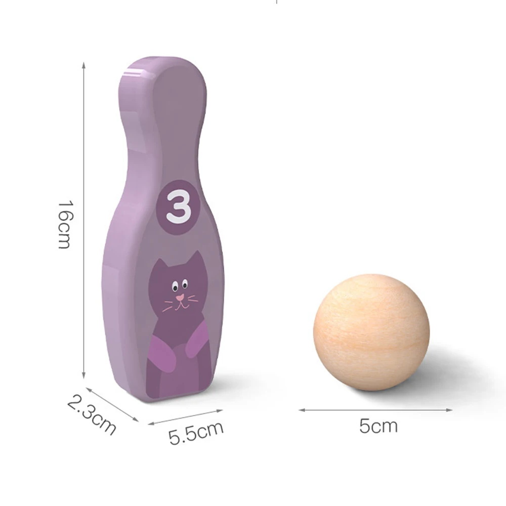 Colorful Wooden Bowling Ball Set For Kid Toy 9 Bowling Pin 1 Ball Set Fun Indoor Family Game Kid Educational Toy Board Game
Colorful Wooden Bowling Ball Set For Kid Toy 9 Bowling Pin 1 Ball Set Fun Indoor Family Game Kid Educational Toy Board Game