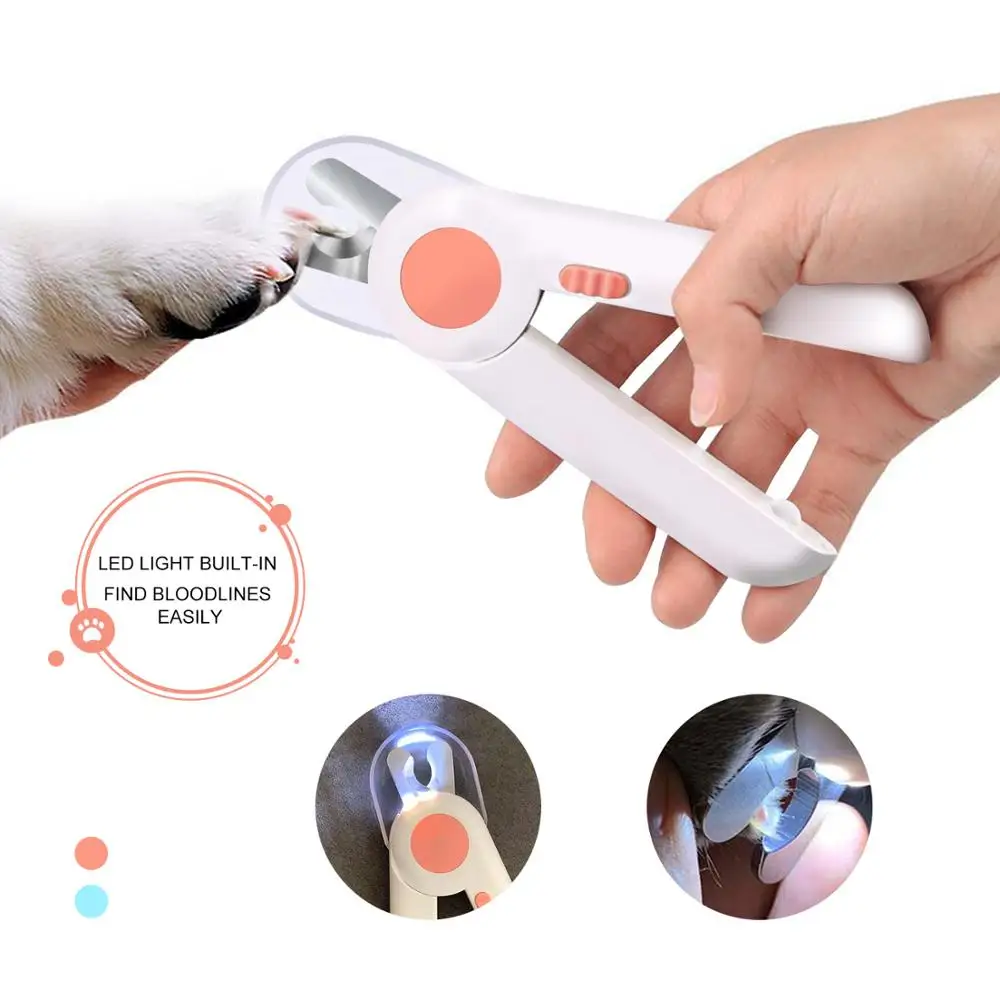 Pet Dog Nail Clippers Stainless Steel Cat Nail Trimmer Dog Grooming Scissors with LED light Pet Paw Care Grinder Nail Cutter
Pet Dog Nail Clippers Stainless Steel Cat Nail Trimmer Dog Grooming Scissors with LED light Pet Paw Care Grinder Nail Cutter
