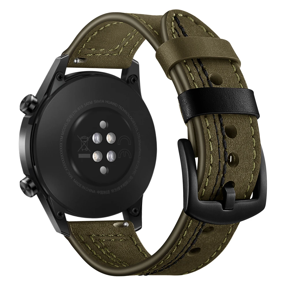 Ремешок из натуральной кожи для Samsung Watch 3 45/46 мм gear s3 frontier, браслет для Amazfit GTR 47 мм HUAWEI watch GT2/2e/pro
Ремешок из натуральной кожи для Samsung Watch 3 45/46 мм gear s3 frontier, браслет для Amazfit GTR 47 мм HUAWEI watch GT2/2e/pro