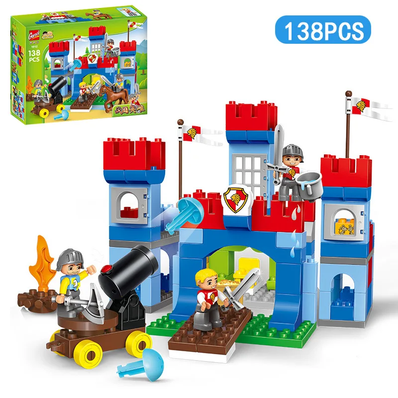 Gegele Children's Assembled Building Blocks Plastic Large Particle Pirate Ship Puzzle Spelling Children's Toys
Gegele Children's Assembled Building Blocks Plastic Large Particle Pirate Ship Puzzle Spelling Children's Toys