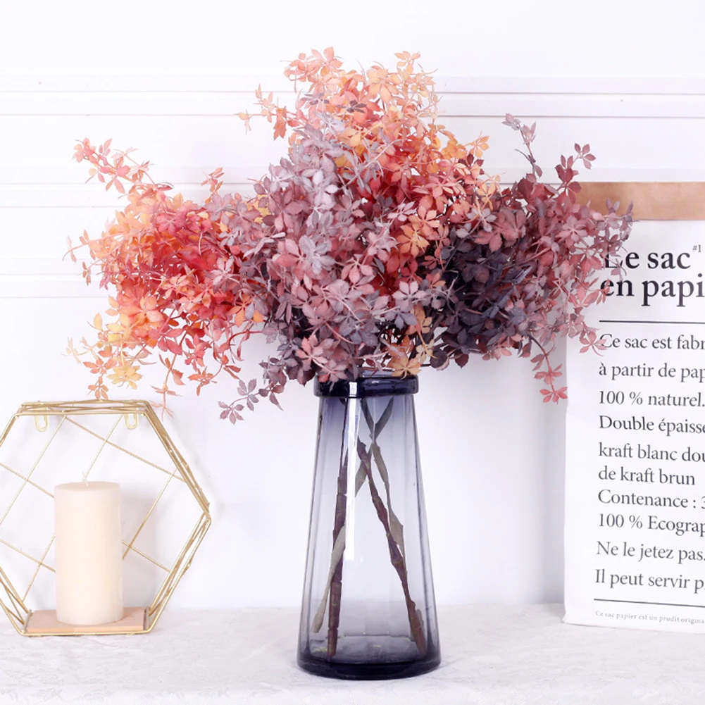 1pcs Three-color Optional Artificial Plant Leaf Wedding Home Wedding Banquet Birthday Decoration Artificial Flower Mini Maple
1pcs Three-color Optional Artificial Plant Leaf Wedding Home Wedding Banquet Birthday Decoration Artificial Flower Mini Maple