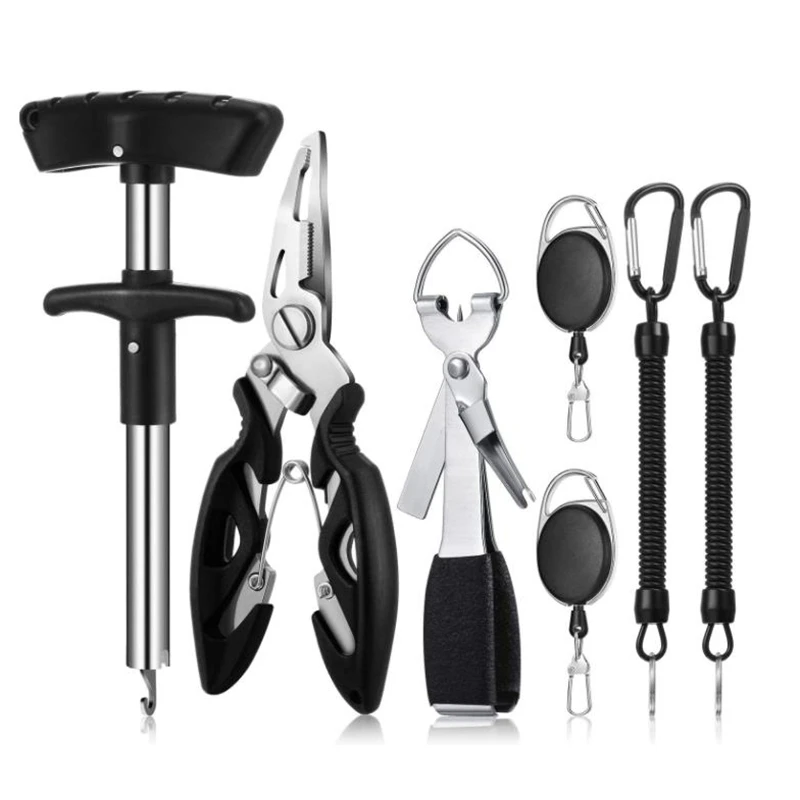 7 Pcs Fly Fishing Tool,Fish Hook Remover,Fishing Pliers,Fly Wire Pliers,Reel Lanyard,Retractable Key Chain,Fishing Gear
7 Pcs Fly Fishing Tool,Fish Hook Remover,Fishing Pliers,Fly Wire Pliers,Reel Lanyard,Retractable Key Chain,Fishing Gear