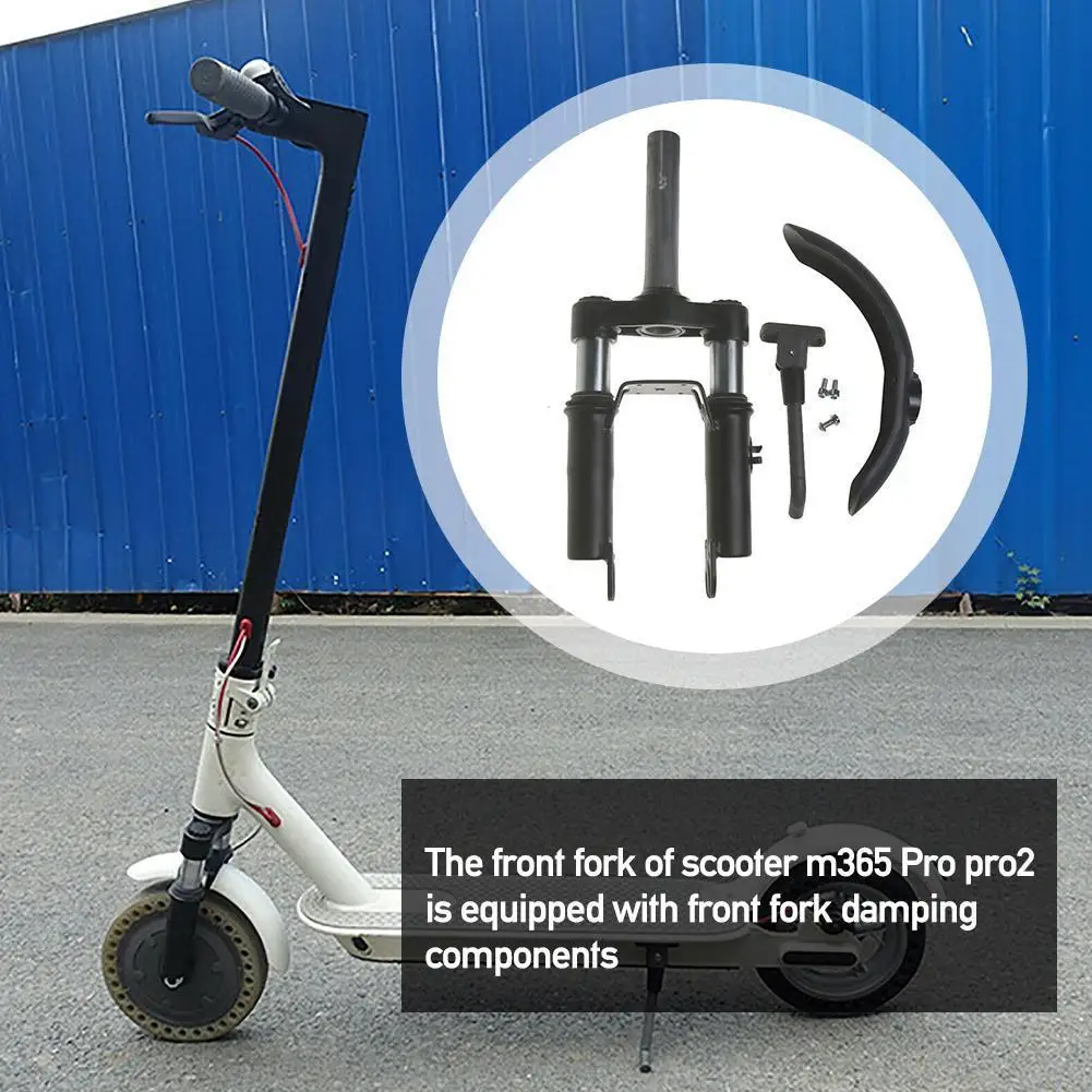 M365 Pro Pro2 Brake Disc Scooter Front Suspension Fork Alloy Steel Holder Electric Scooter Front Tube Shock 400 * 180 * 80mm
M365 Pro Pro2 Brake Disc Scooter Front Suspension Fork Alloy Steel Holder Electric Scooter Front Tube Shock 400 * 180 * 80mm