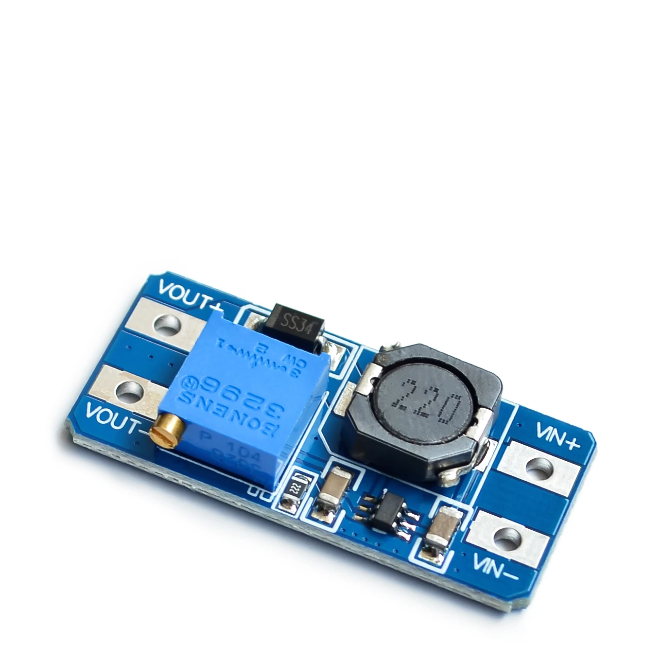 10PCS MT3608 2a booster board DC-DC adjustable power module wide voltage input 2/24V rise 5/9/12/28V 
10PCS MT3608 2a booster board DC-DC adjustable power module wide voltage input 2/24V rise 5/9/12/28V