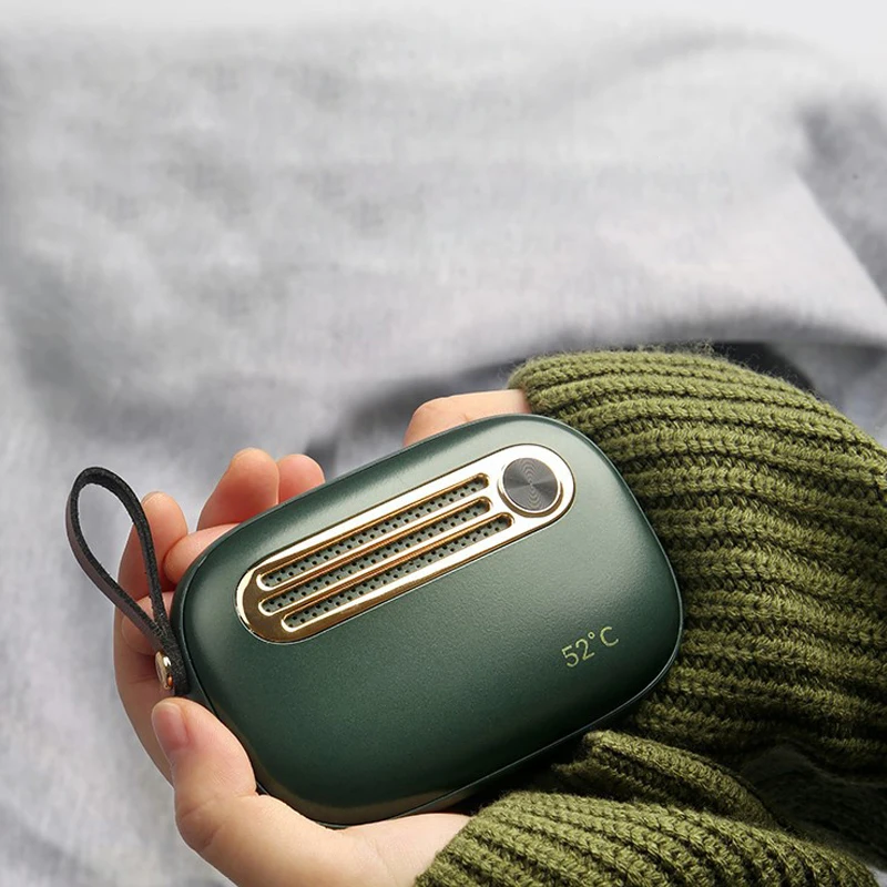 5000 mAh USB Rechargeable Electric Hand Warmer Winter Double-Side Quick Heating Mini 5V Long-Life Pocket Power Bank 2 In 1 
5000 mAh USB Rechargeable Electric Hand Warmer Winter Double-Side Quick Heating Mini 5V Long-Life Pocket Power Bank 2 In 1
