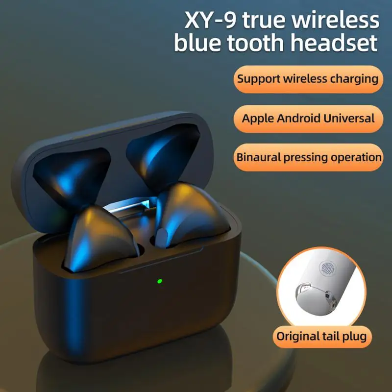 XY-9 TWS Led Wireless Headphone HiFi Stereo Earbuds Bluetooth-compatible Earphone Headset For Smart Phone For Android IOS Xiaomi
XY-9 TWS Led Wireless Headphone HiFi Stereo Earbuds Bluetooth-compatible Earphone Headset For Smart Phone For Android IOS Xiaomi