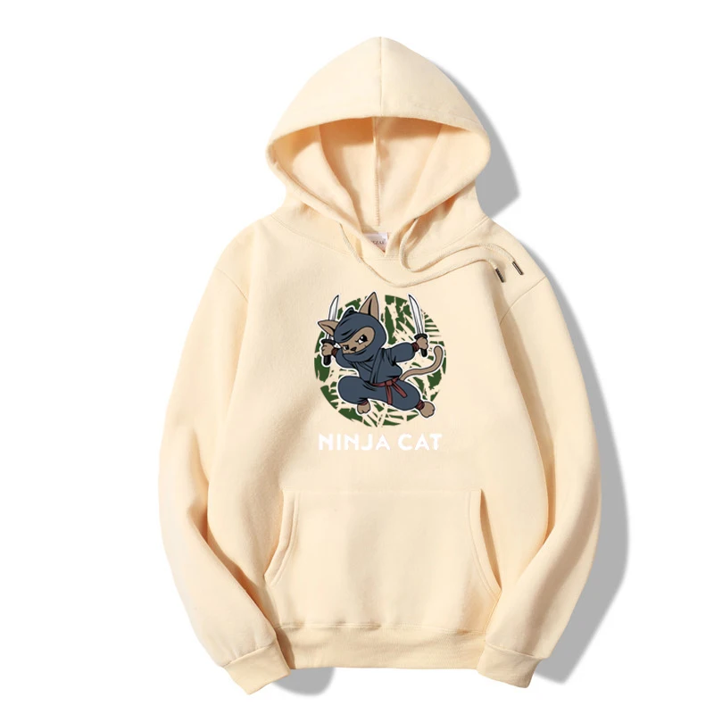 NINJA CAT Autumn Winter Men's Hoodies Male Casual Hoodies Sweatshirts Men's 10 Color Hoodie Sweatshirt Tops student Dropshipping
NINJA CAT Autumn Winter Men's Hoodies Male Casual Hoodies Sweatshirts Men's 10 Color Hoodie Sweatshirt Tops student Dropshipping