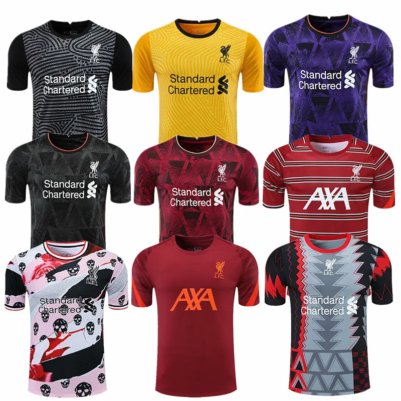 

Size S-2XL New 21 22 LiverpoolES M. SALAH MANE FIRMINO VIRGIL KEITA THIAGO Robertson 2022 New Liverpool Top Quality shirt