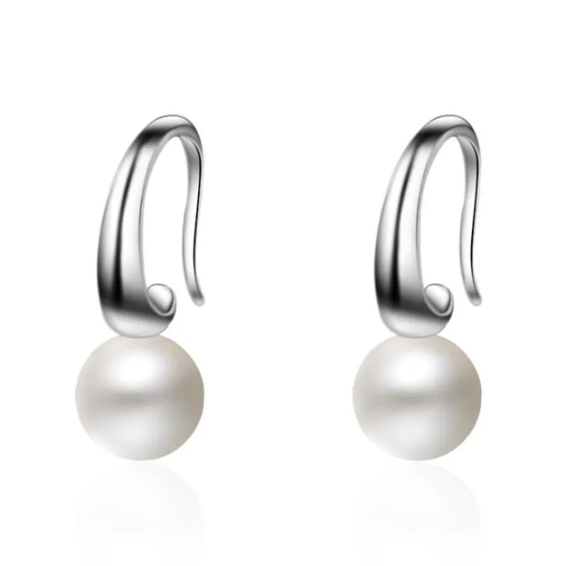 High-quality 925 Sterling Silver Jewelry Simple Personality Pearl Female Long Section Temperament Ball Dangle Earrings SE249
High-quality 925 Sterling Silver Jewelry Simple Personality Pearl Female Long Section Temperament Ball Dangle Earrings SE249