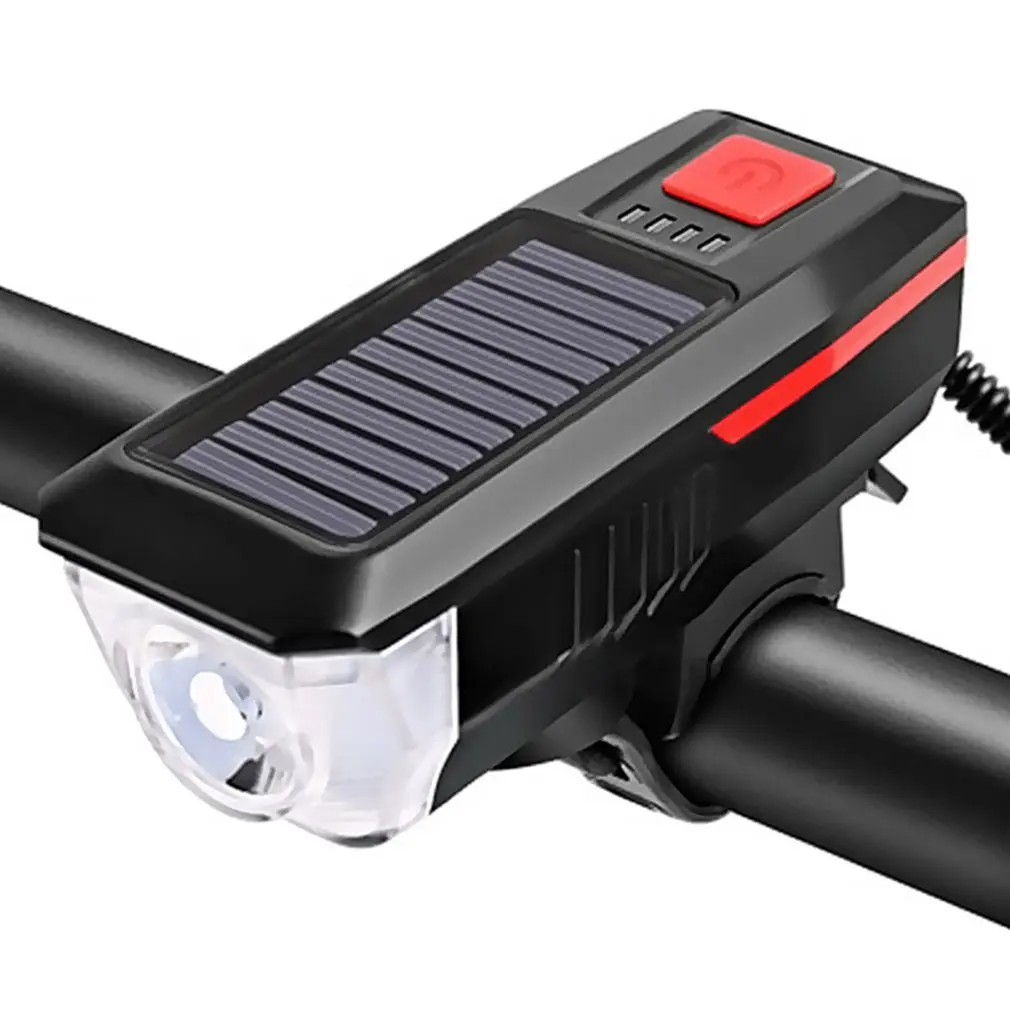Bicycle Lights Front Lights Solar Rechargeable Horns Night Riding Glare Flashlights Rainproof Mountain Bike Riding Equipment
Bicycle Lights Front Lights Solar Rechargeable Horns Night Riding Glare Flashlights Rainproof Mountain Bike Riding Equipment
