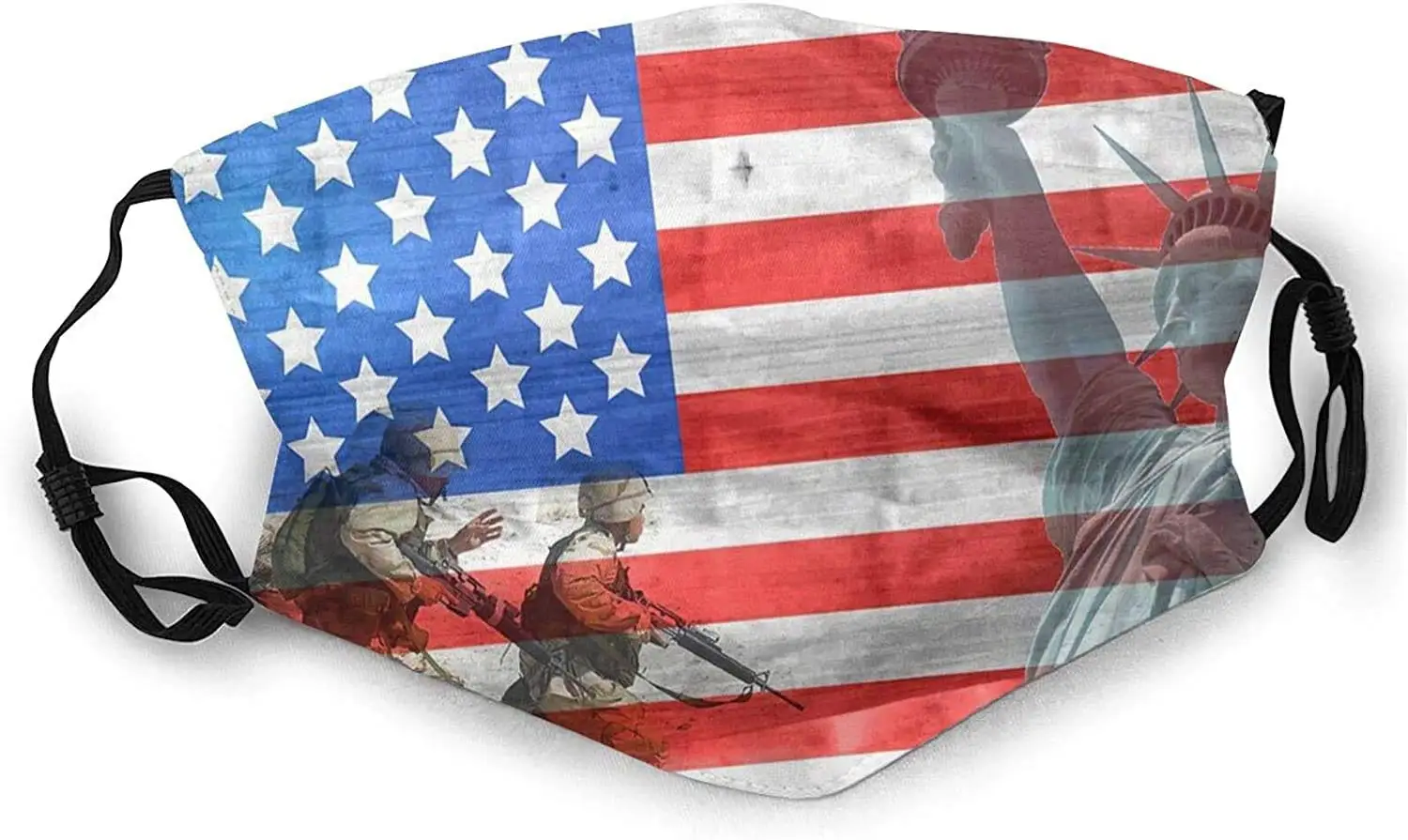 Cloth Face Mask Washable American Flag Statue of Liberty Freedom Patriotism Star Anti Filter Dust Fabric Mouth Mask Reusable
Cloth Face Mask Washable American Flag Statue of Liberty Freedom Patriotism Star Anti Filter Dust Fabric Mouth Mask Reusable