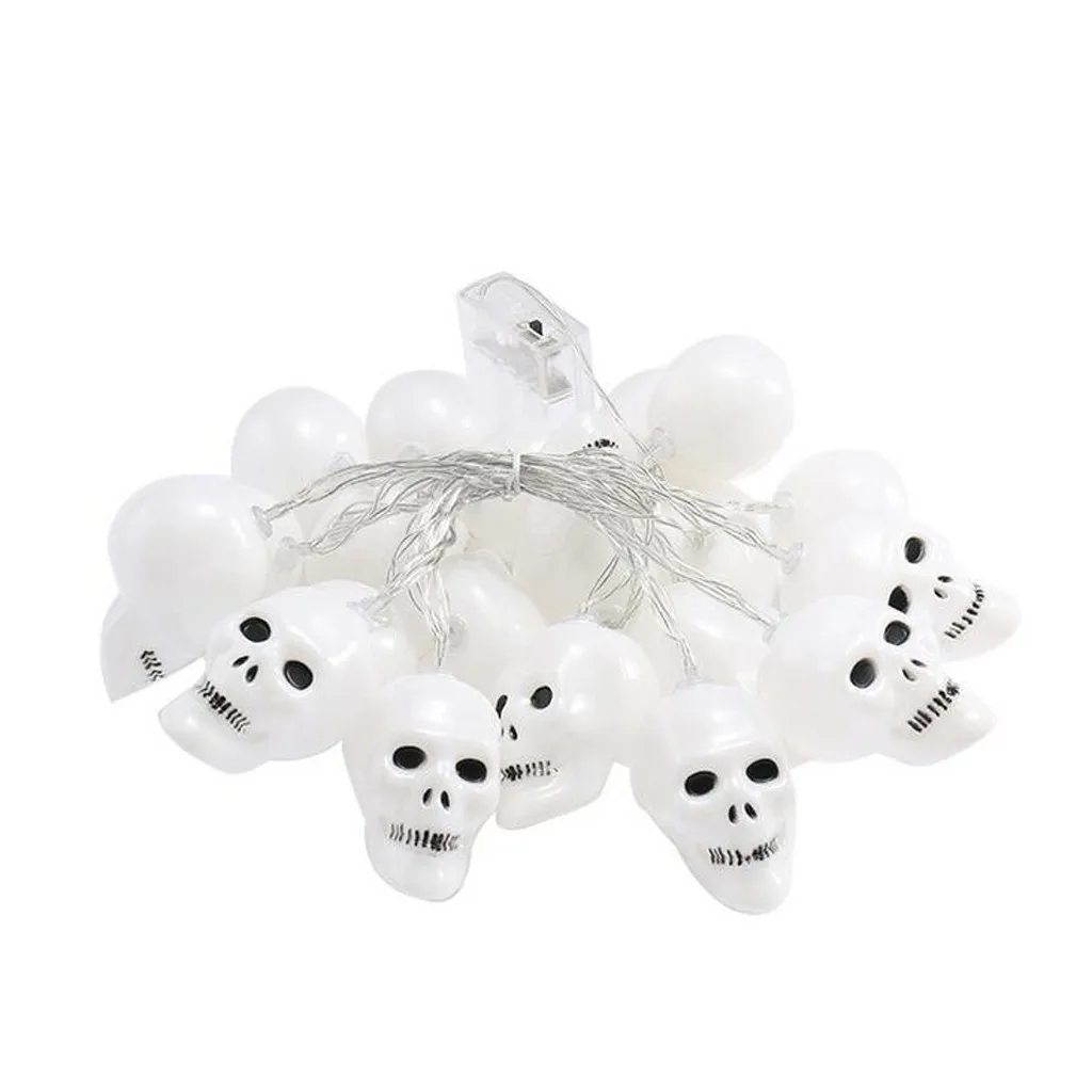 LED Skull Light String Halloween Decoration Light String Hallowmas Party Decoration Light String Halloween Bar Decor 5M 20LED
LED Skull Light String Halloween Decoration Light String Hallowmas Party Decoration Light String Halloween Bar Decor 5M 20LED