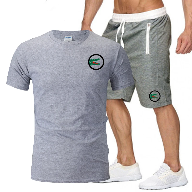 2020 new Pocket zip set 2 Pieces men Sets Male Men Clothing Sportswear Set Fitness Summer Print Men Shorts+T shirt Men's Suit
2020 new Pocket zip set 2 Pieces men Sets Male Men Clothing Sportswear Set Fitness Summer Print Men Shorts+T shirt Men's Suit