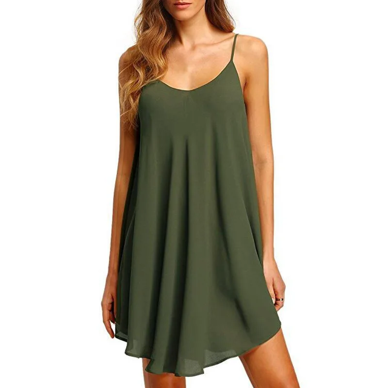 Women's Clothing Summer 2021 Loose Dress For Women Casual Solid Dress Ladies Elegant Clothes Plus Size Sexy Streetwear
Women's Clothing Summer 2021 Loose Dress For Women Casual Solid Dress Ladies Elegant Clothes Plus Size Sexy Streetwear