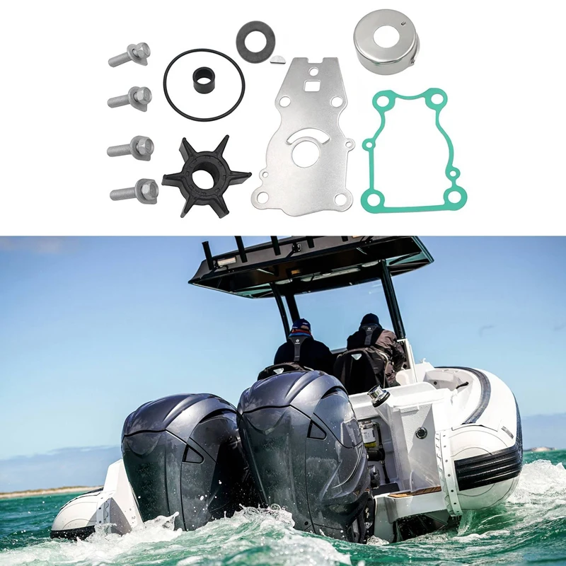 66T-W0078 Water Pump Impeller Repair Kit for Yamaha 66T-W0078-00-00 25/30/40HP Replacement 18-3440 Outboard Engine
66T-W0078 Water Pump Impeller Repair Kit for Yamaha 66T-W0078-00-00 25/30/40HP Replacement 18-3440 Outboard Engine