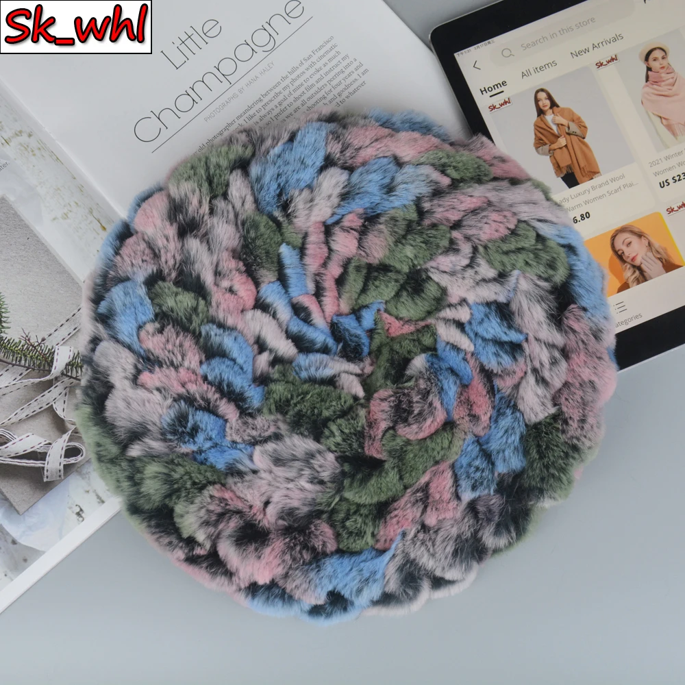 2021 New Lady Beret Caps Knitted Real Rex Rabbit Fur Beanies Hat Women Winter Rex Rabbit Fur Hats 100% Real Rex Rabbit Fur Cap
2021 New Lady Beret Caps Knitted Real Rex Rabbit Fur Beanies Hat Women Winter Rex Rabbit Fur Hats 100% Real Rex Rabbit Fur Cap