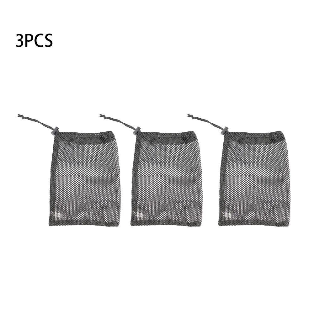 3pcs Nylon Practical Large Capacity With Spring Buckle Lightweight Drawstring Easily Clean Storage Reusable Golf Ball Mesh Bag
3pcs Nylon Practical Large Capacity With Spring Buckle Lightweight Drawstring Easily Clean Storage Reusable Golf Ball Mesh Bag