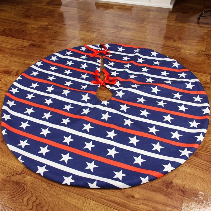 Memorial Day Round Patriotic Tree Skirt 35.4 Inches American Independence Day Garden Outdoor Indoor Tree Mat Base wholesales
Memorial Day Round Patriotic Tree Skirt 35.4 Inches American Independence Day Garden Outdoor Indoor Tree Mat Base wholesales